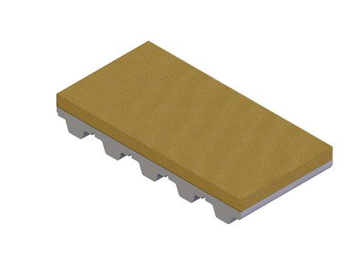 Sylomer brown coating for timing belts