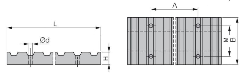 Clamping plate AT3