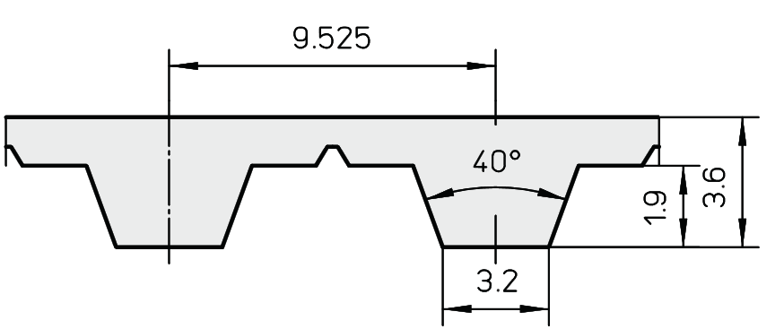 PU tandriem L