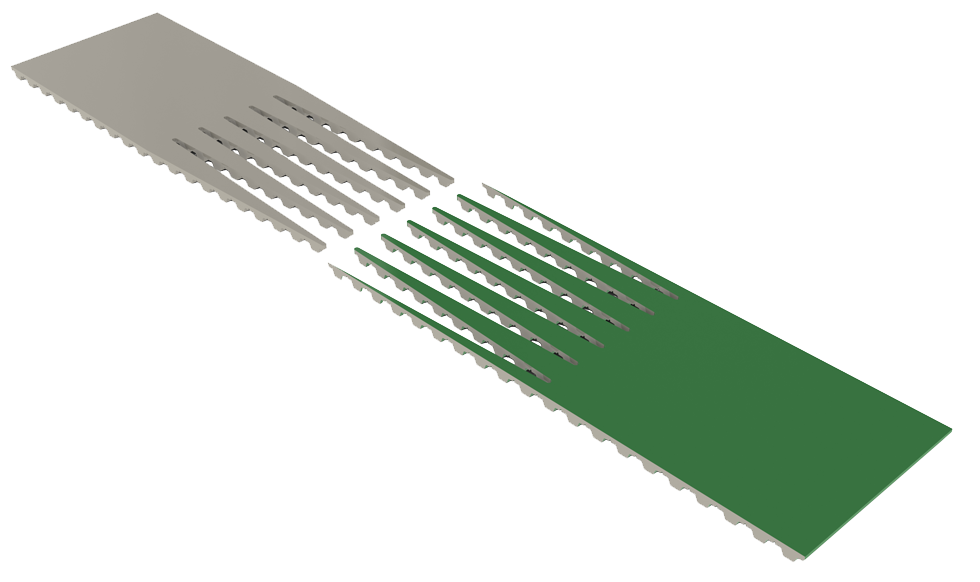 Timing belt AT20 endless with a splice Timing belt AT20 endless with a splice