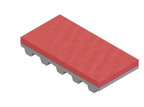 Sylomer red coating for timing belts Sylomer red coating for timing belts